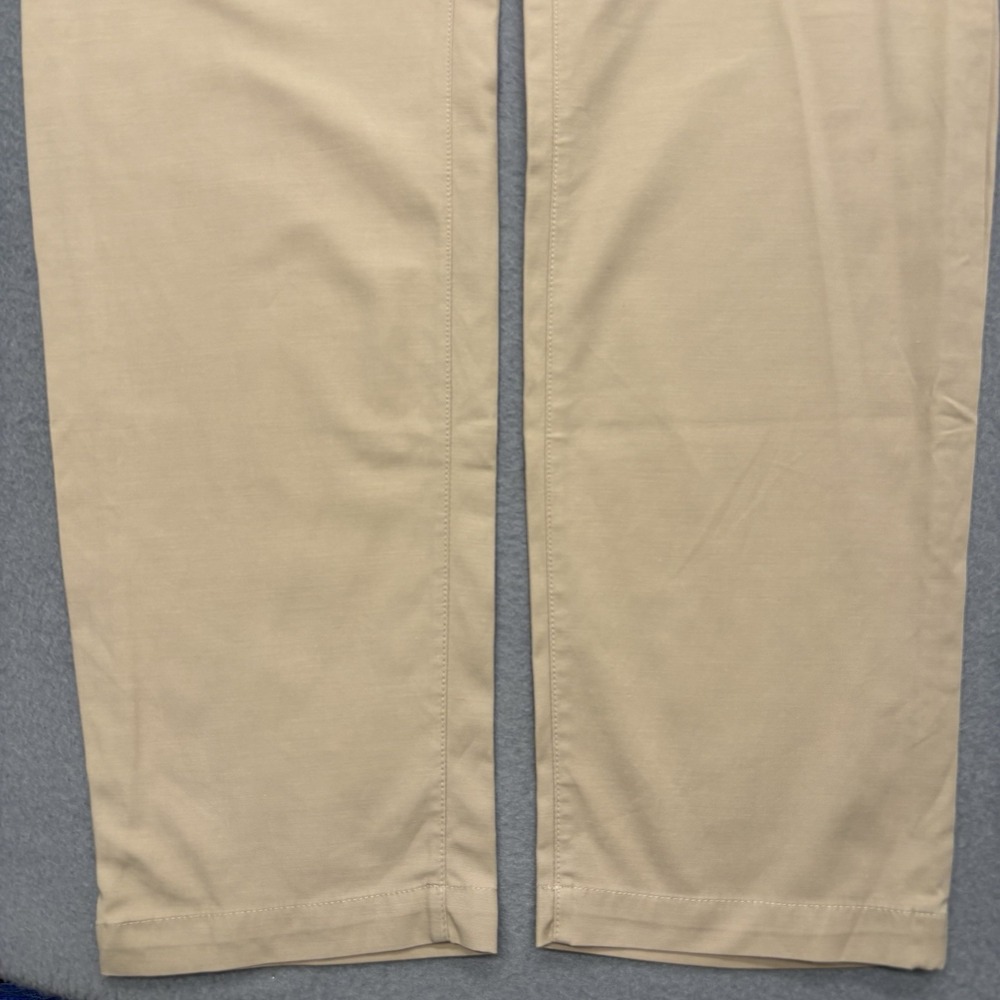 Lululemon Mens 36x33 Beige Commission Pants‎ Chino Warpstreme Performance Golf - Picture 6 of 15
